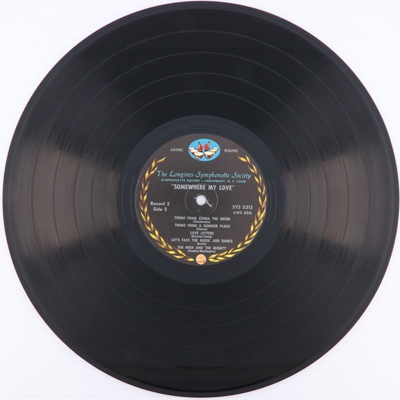 Longines Symphonette Somewhere My Love & Other Romantic Movie LP Record Box Set - Picture 6 of 12
